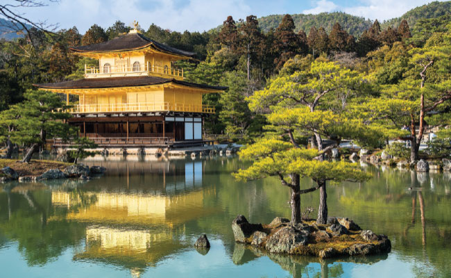 » Country Heritage Tours Golden Japanese Temple pavilion