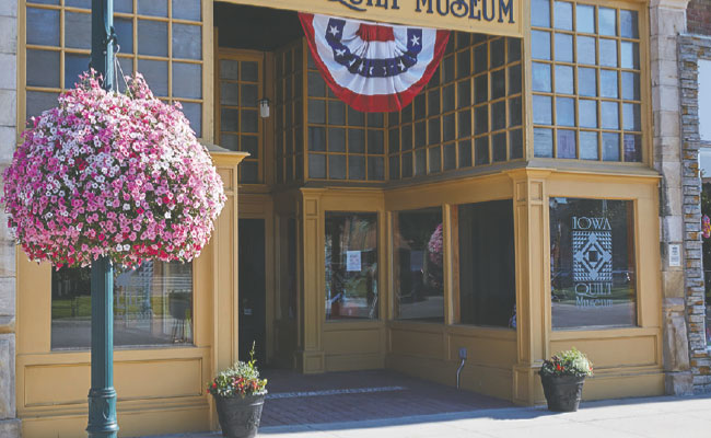 » Country Heritage Tours Iowa quilt museum exterior shot