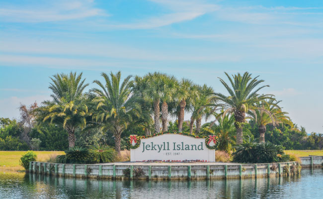 » Country Heritage Tours Jekyll Island welcome sign